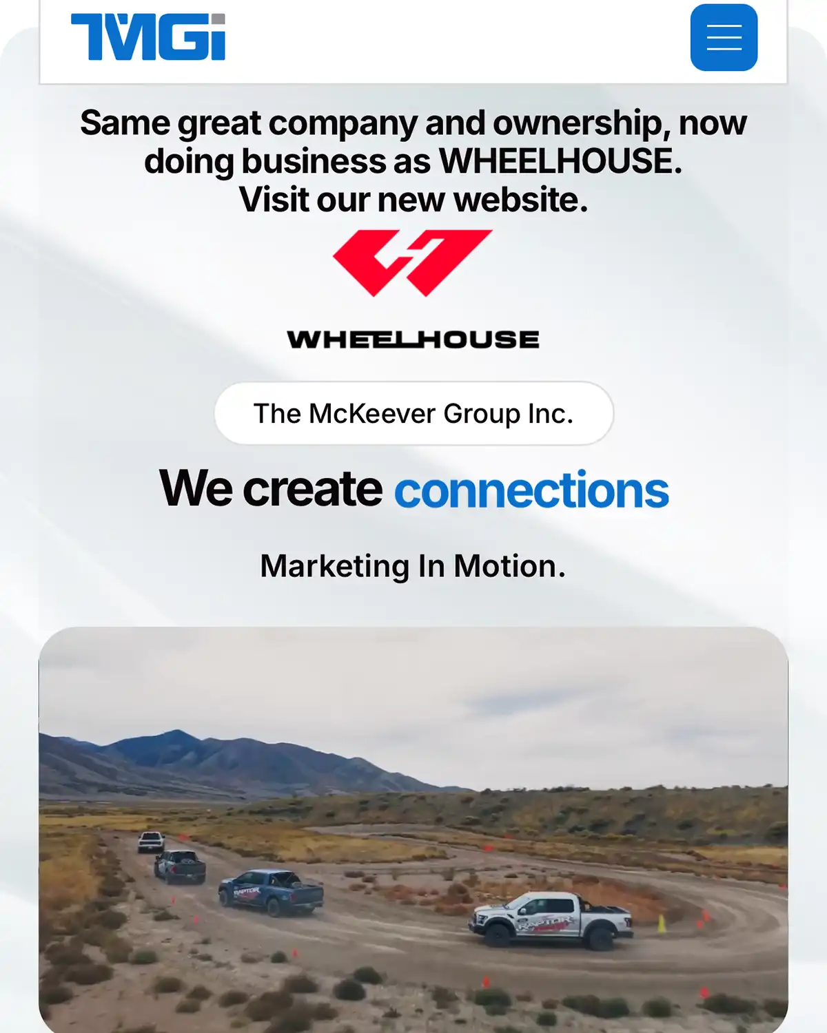 The McKeever Group website preview
